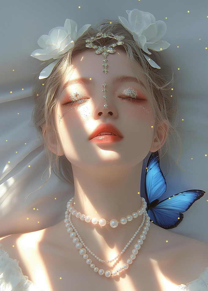 Dark fantasy girl - Ethereal Reverie -