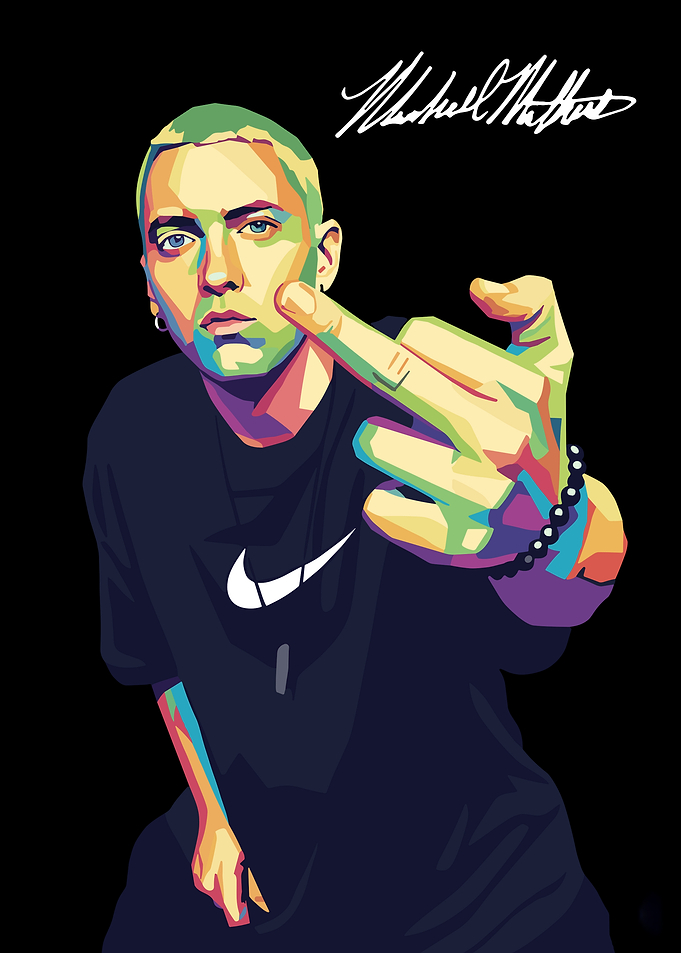 Eminem Pop Art Portrait