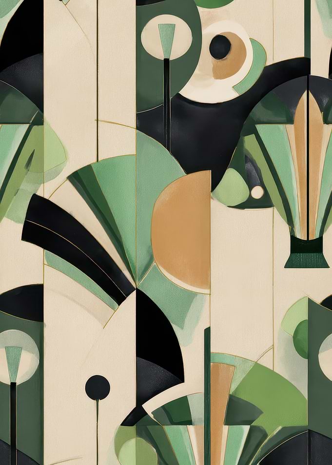 Abstract Art Deco Pattern