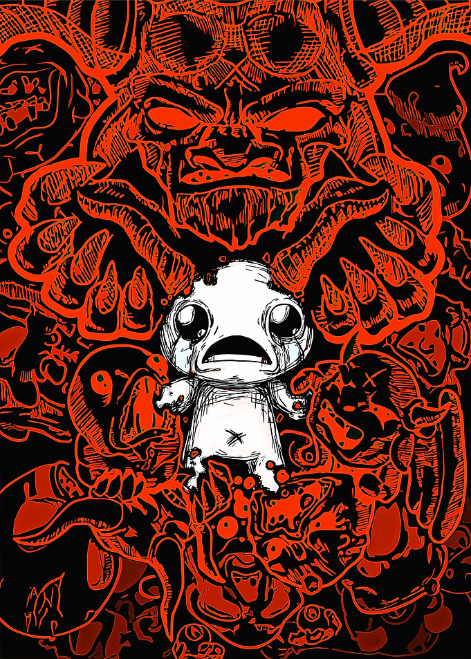 The Binding of Isaac Fan Art