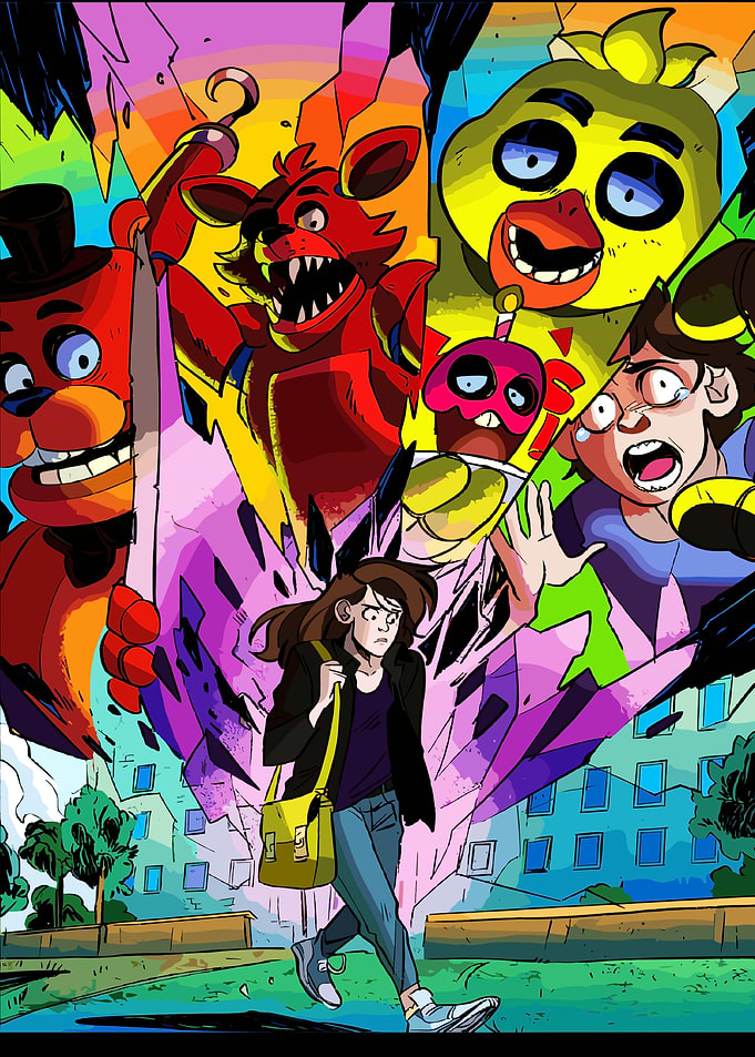 Five Nights at Freddy's Comic Scene