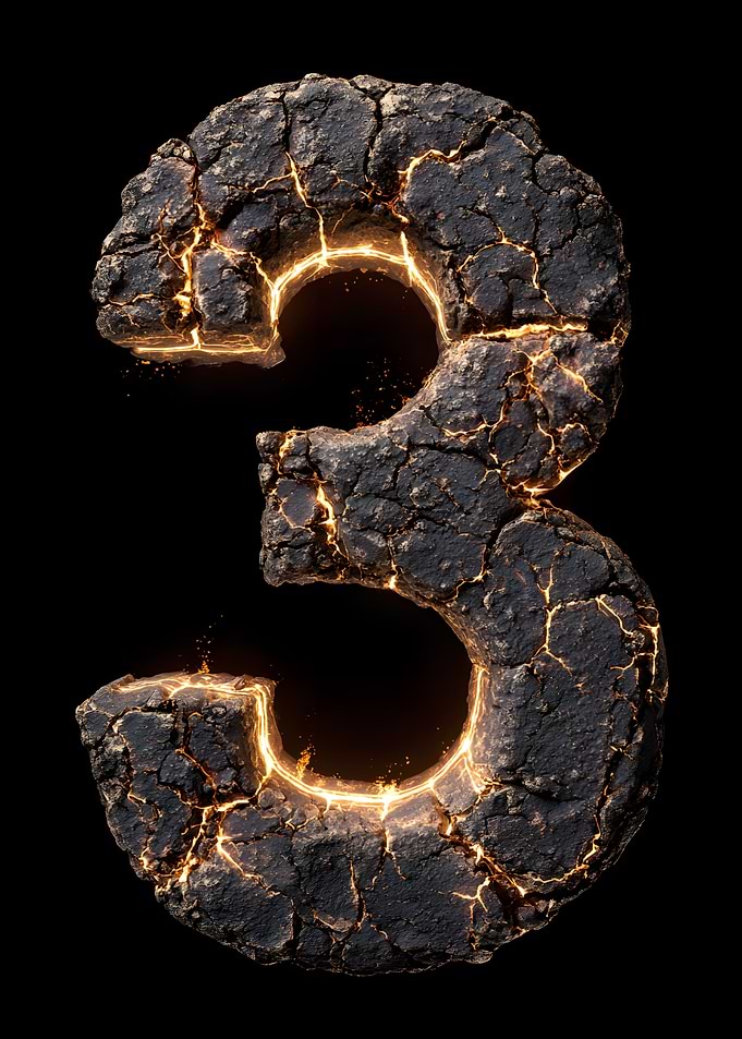 Fiery Number Three