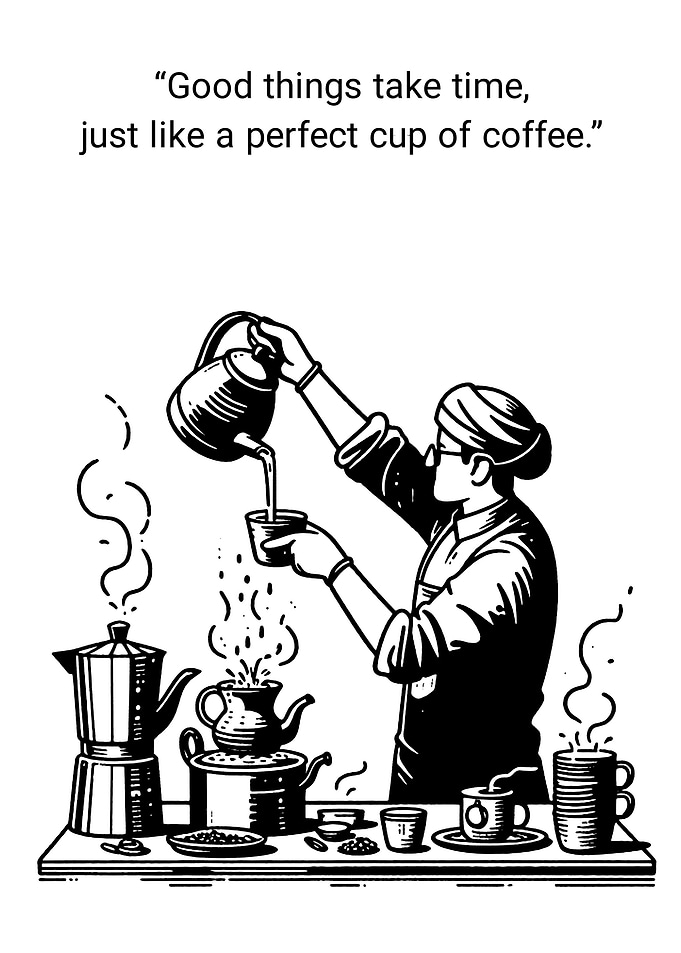 Coffee Time Illustration
