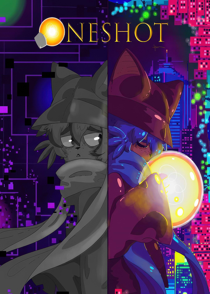 OneShot Niko Split Image