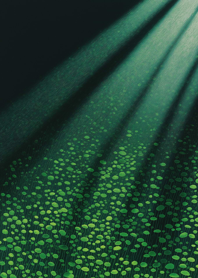 Green Light and Lily Pads
