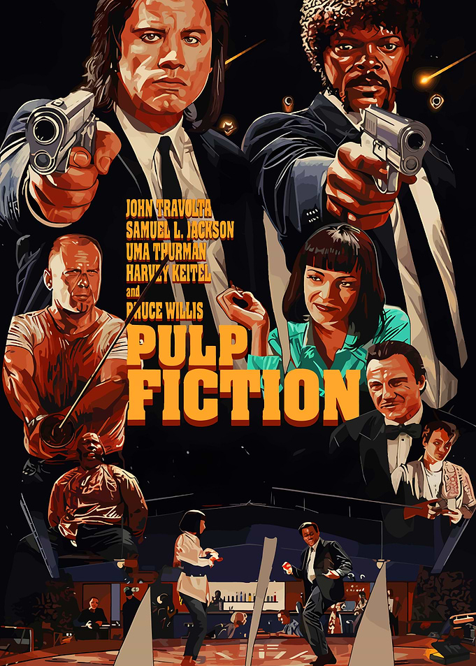 Pulp Fiction Movie Poster