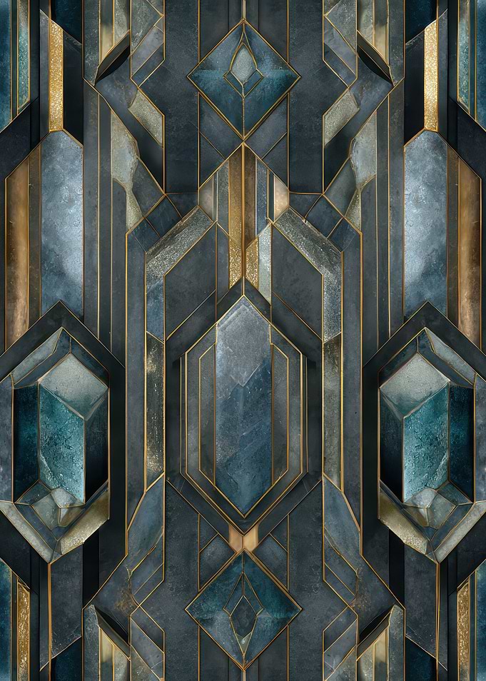 Art Deco Geometric Pattern