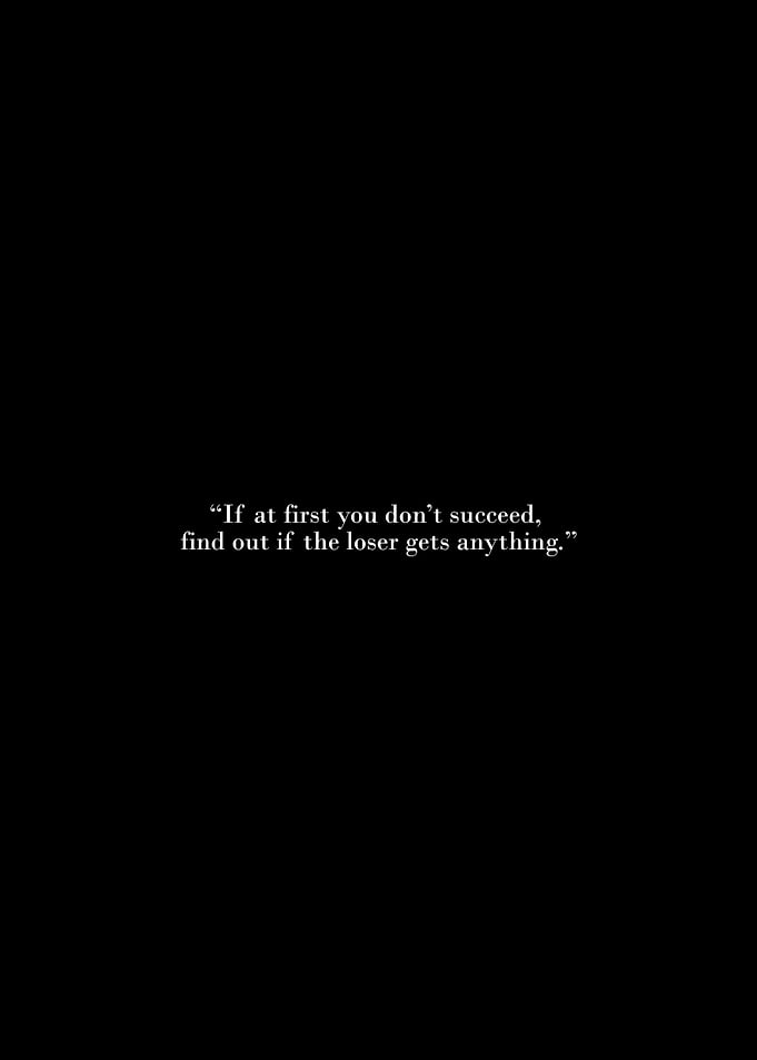 Humorous Quote on Success and Failure