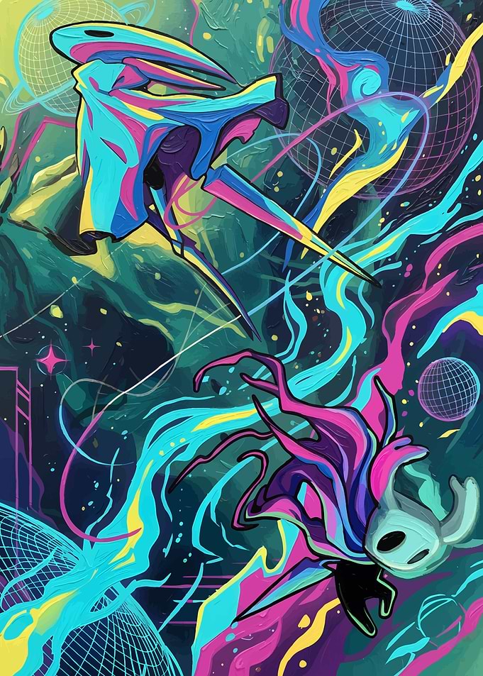 Hollow Knight Abstract