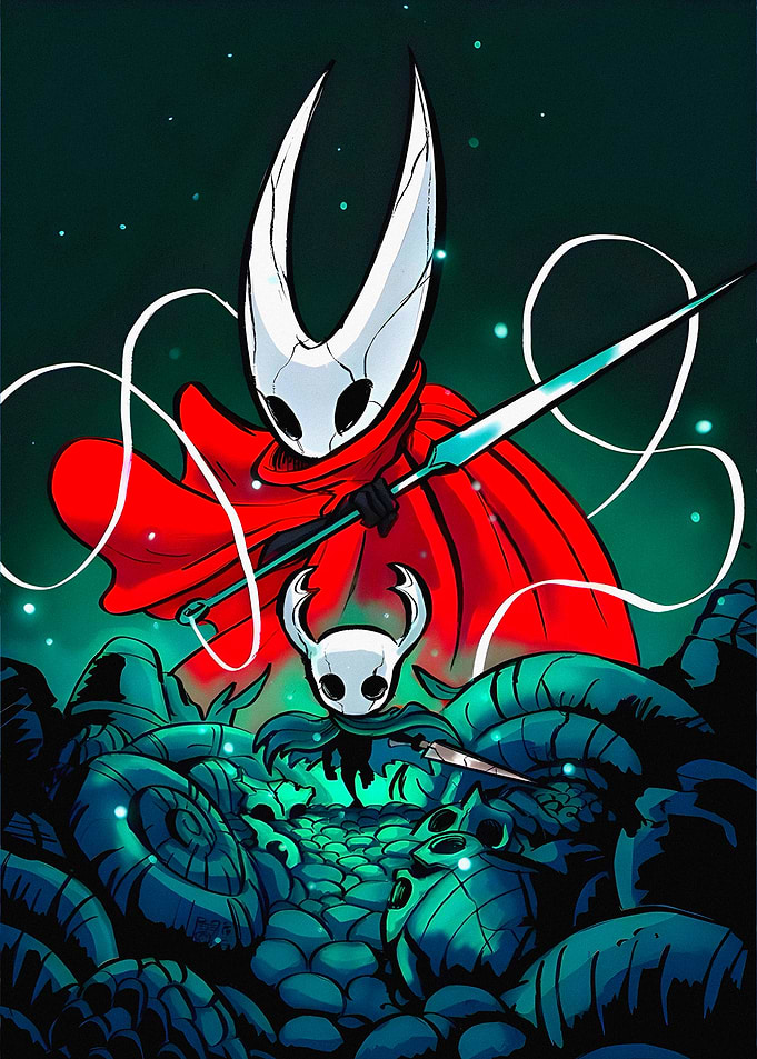 Hollow Knight: Hornet and The Knight