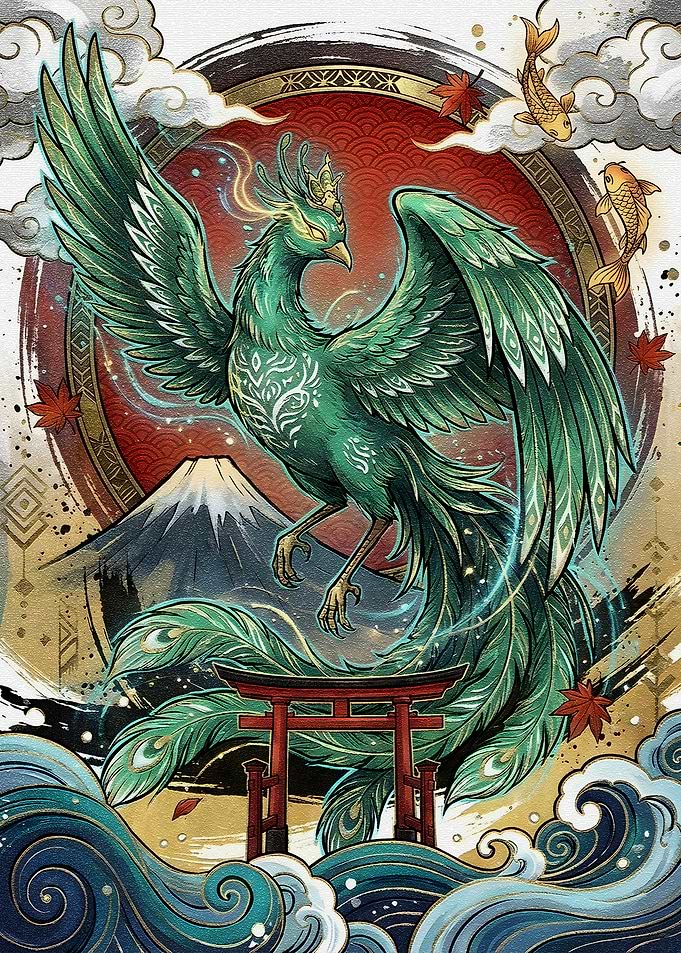 Emerald Phoenix Rising