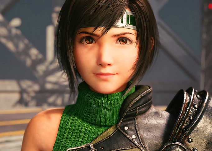 Yuffie Kisaragi Close-Up Final Fantasy