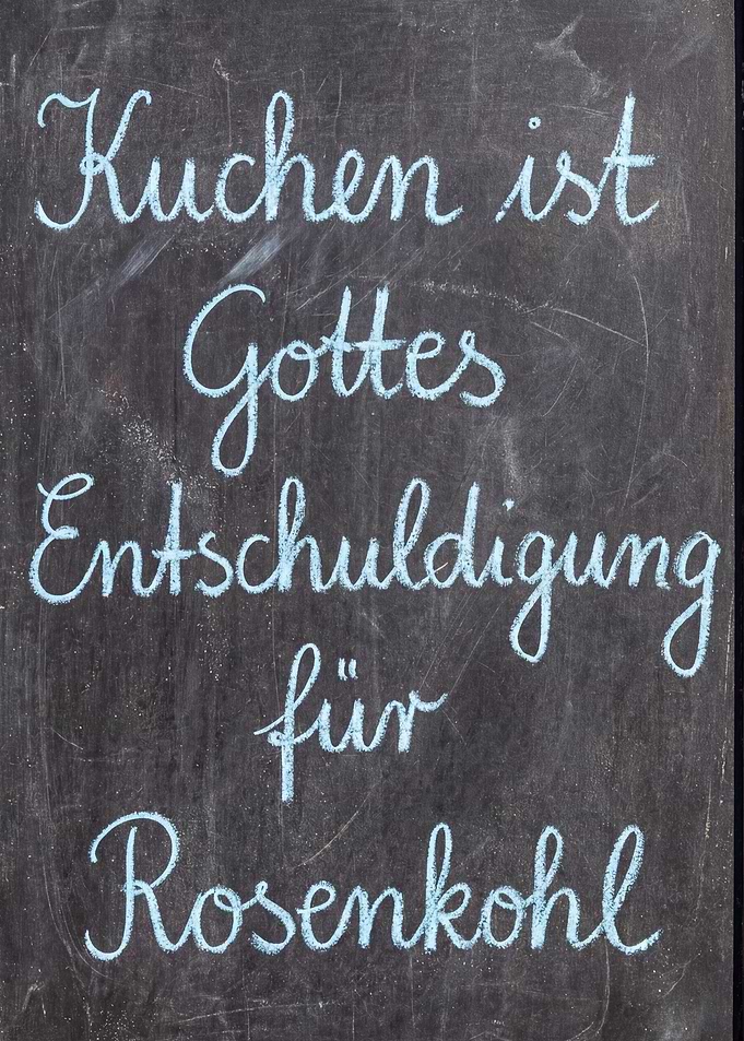 Funny Kitchen Typography Wall Art
