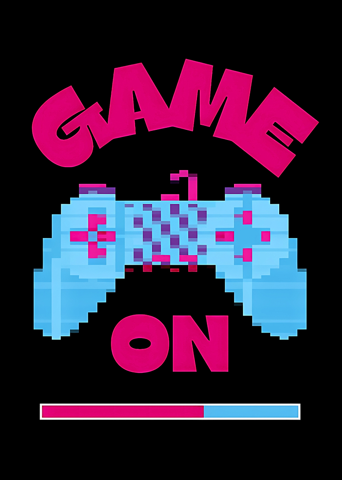 Game On Pixel Art