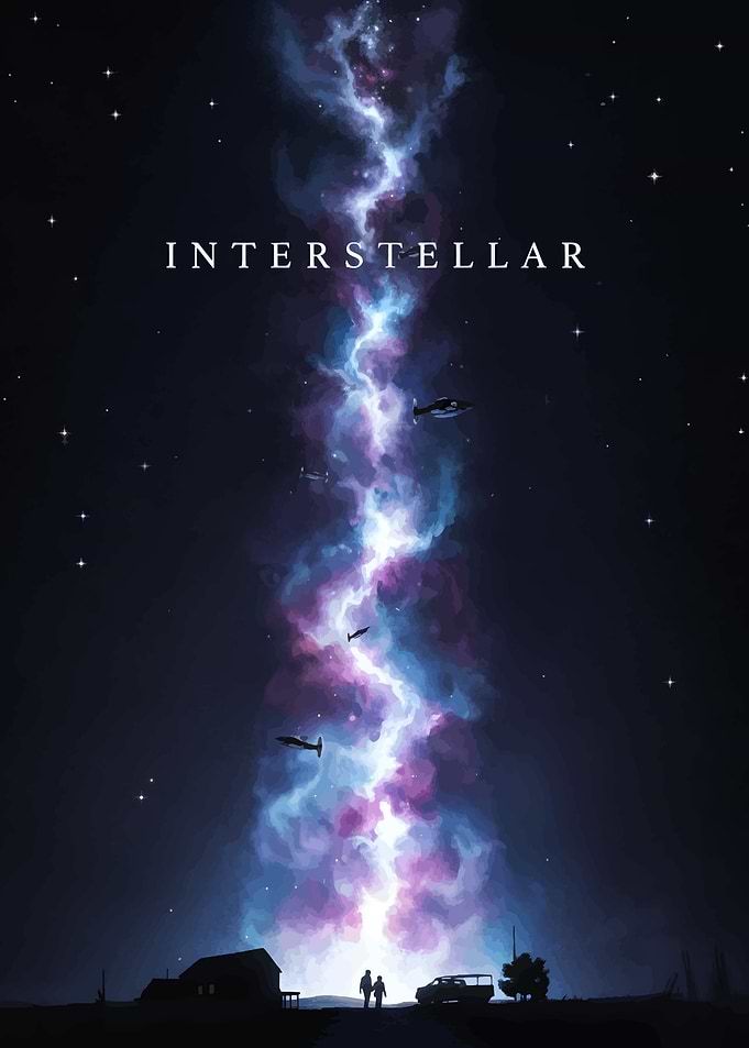 Interstellar Movie Poster Art