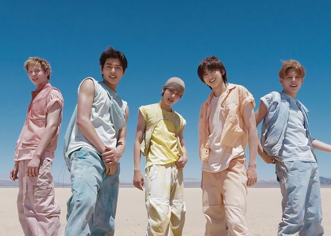 five young men of CORTIS