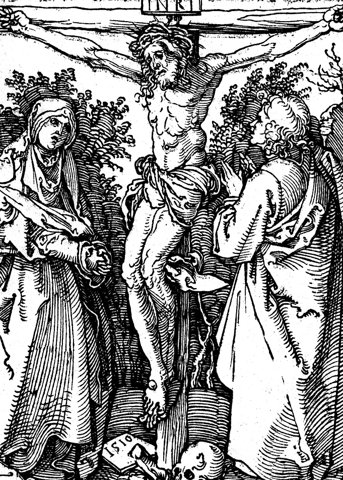 Crucifixion of Jesus Albrecht Durer Engraving