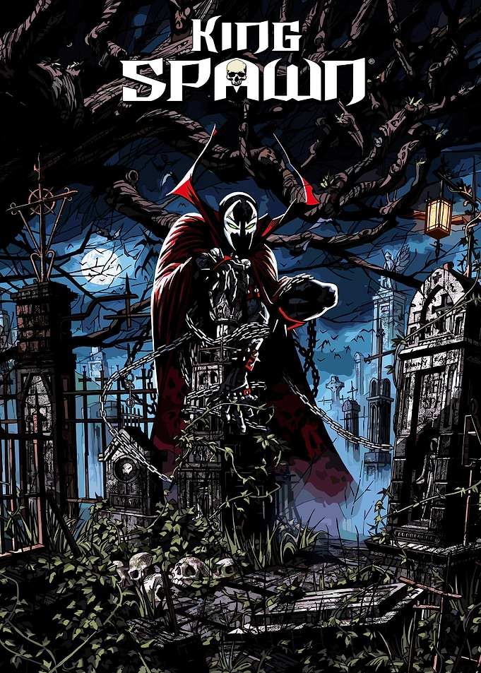 King Spawn Comic Cover Art