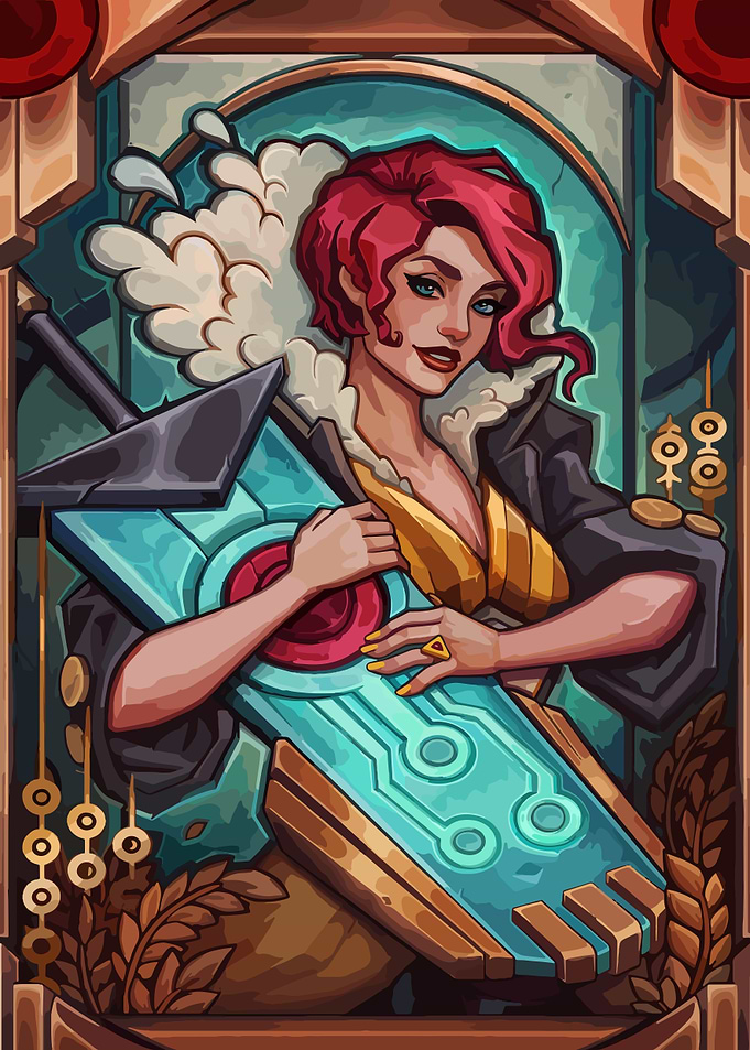Transistor Game Art