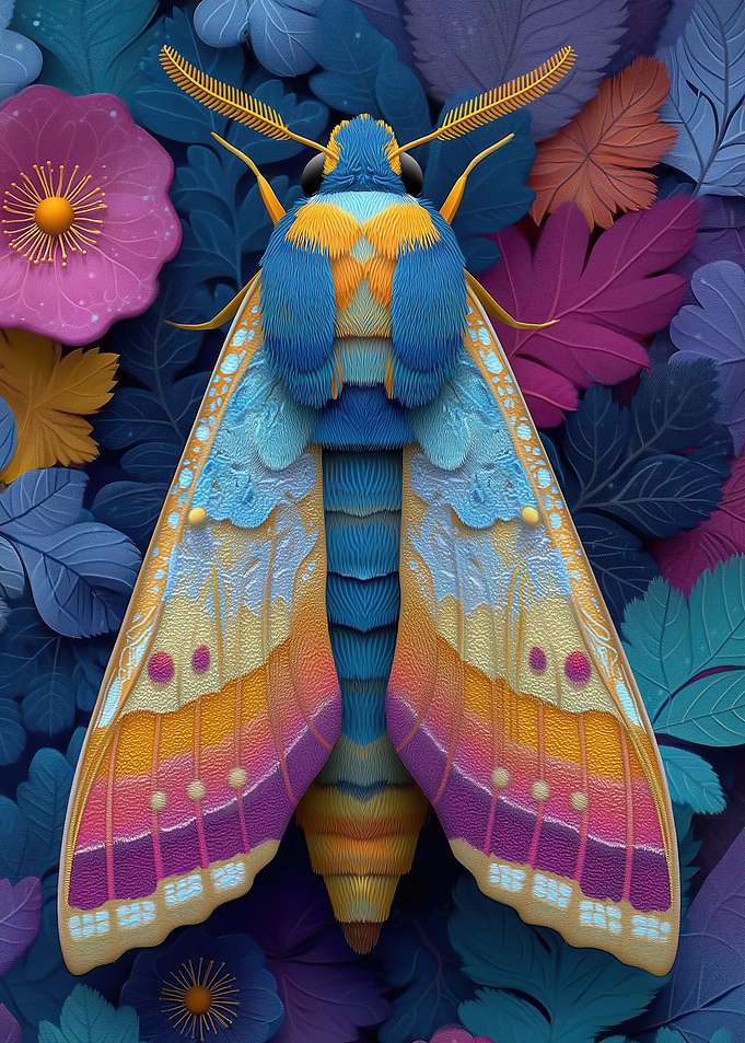 Colorful Moth