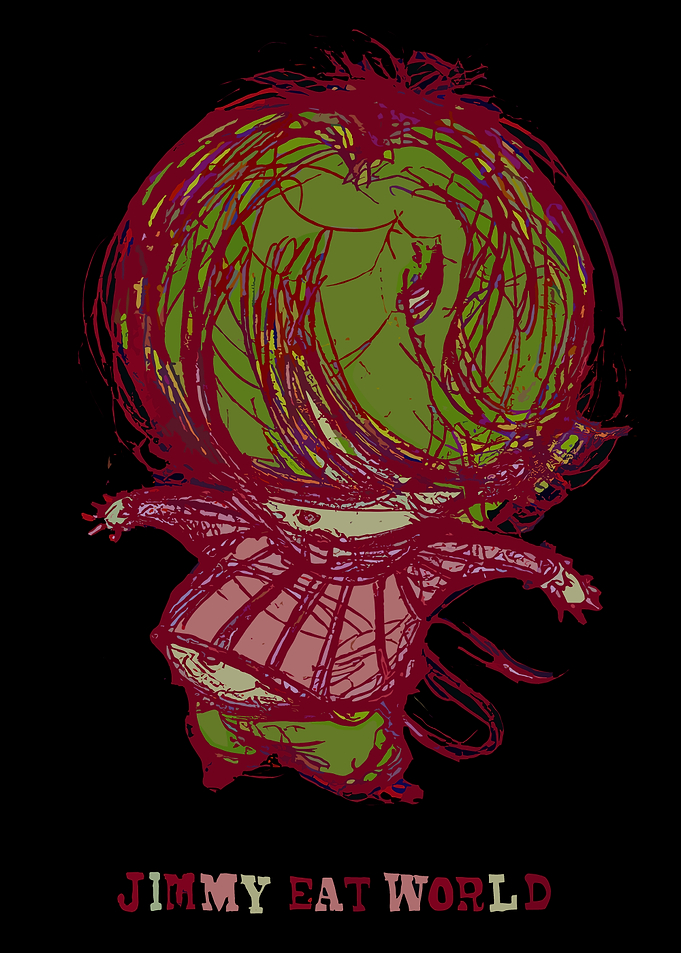 Jimmy Eat World Cartoon Illustration