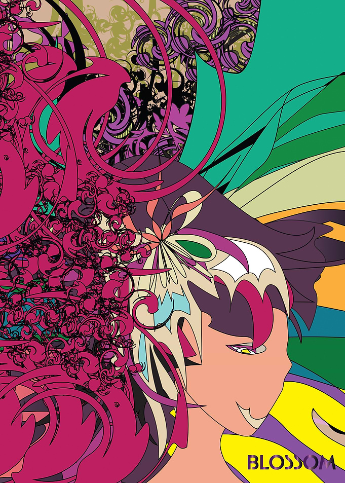 Abstract Blossom Portrait