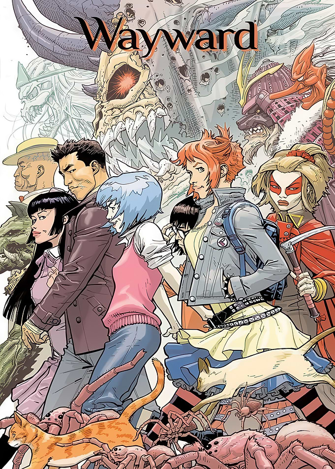 Wayward Comic Book Cover Art
