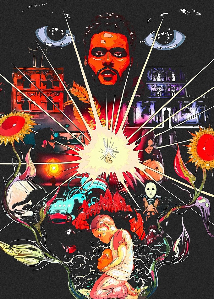 The Weeknd After Life Digital Art
