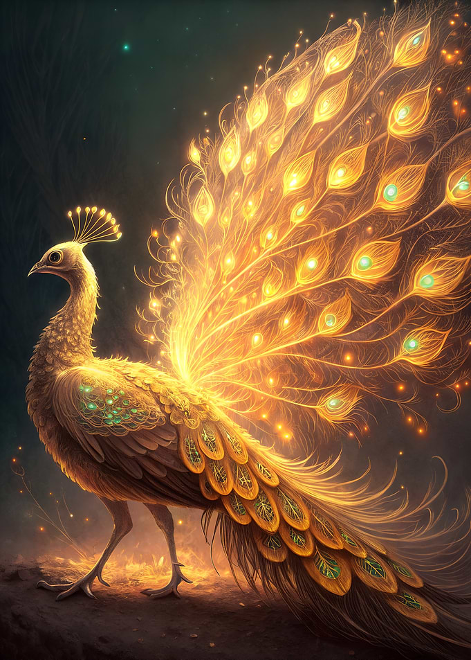 Golden Peacock