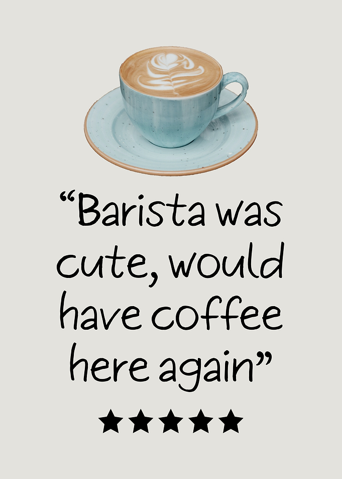 Coffee Review with Stars