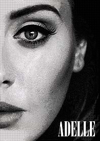 Adele Portrait Engraving