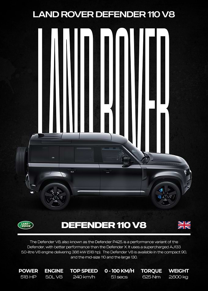 Land Rover Defender 110 V8