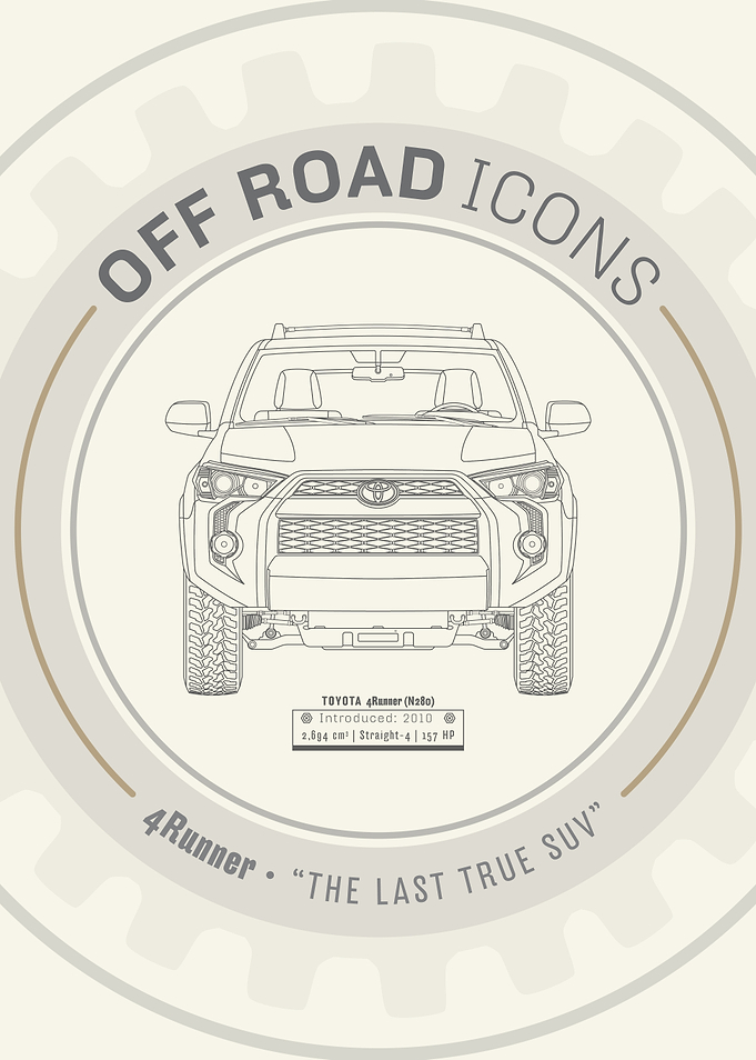 Toyota 4Runner - wheel badge