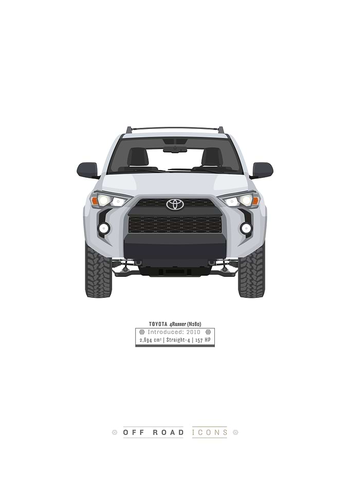 Toyota 4Runner - Silver Metallic