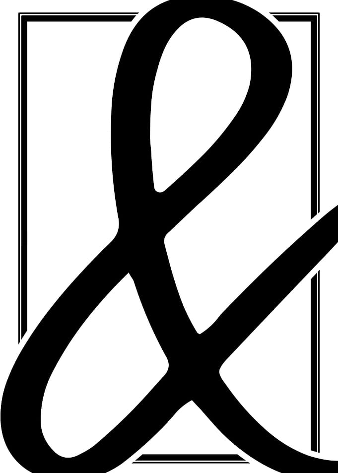 Minimalist typography