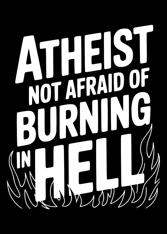 Atheist Not Afraid of Burning