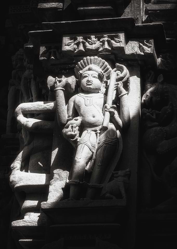 Khajuraho Stone Carving of Deity