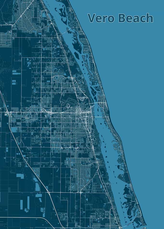 Vero Beach Florida Map
