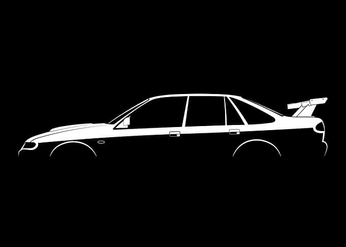 HSV GTS-R (VS) Silhouette