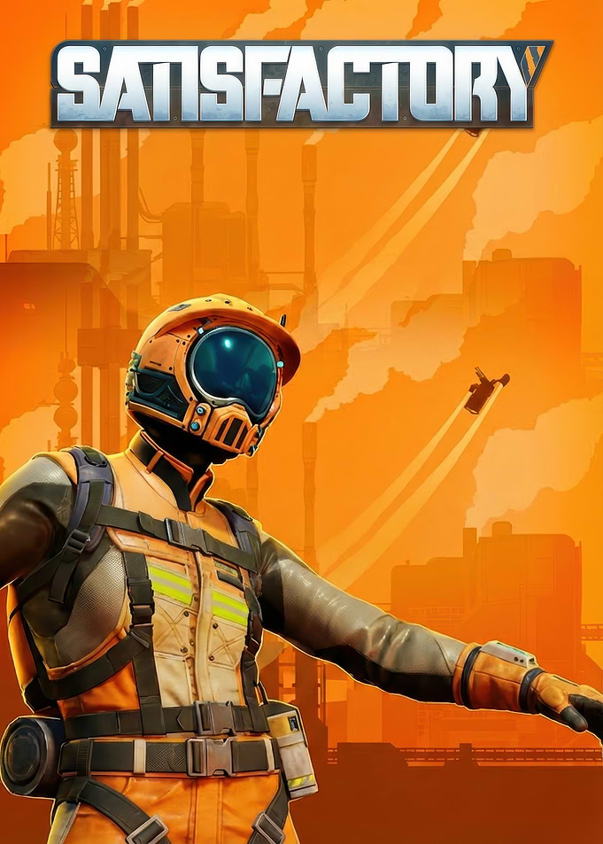 Satisfactory Game Cover Art