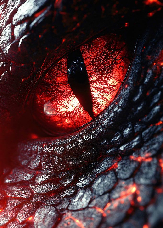 Dragon's Fiery Eye
