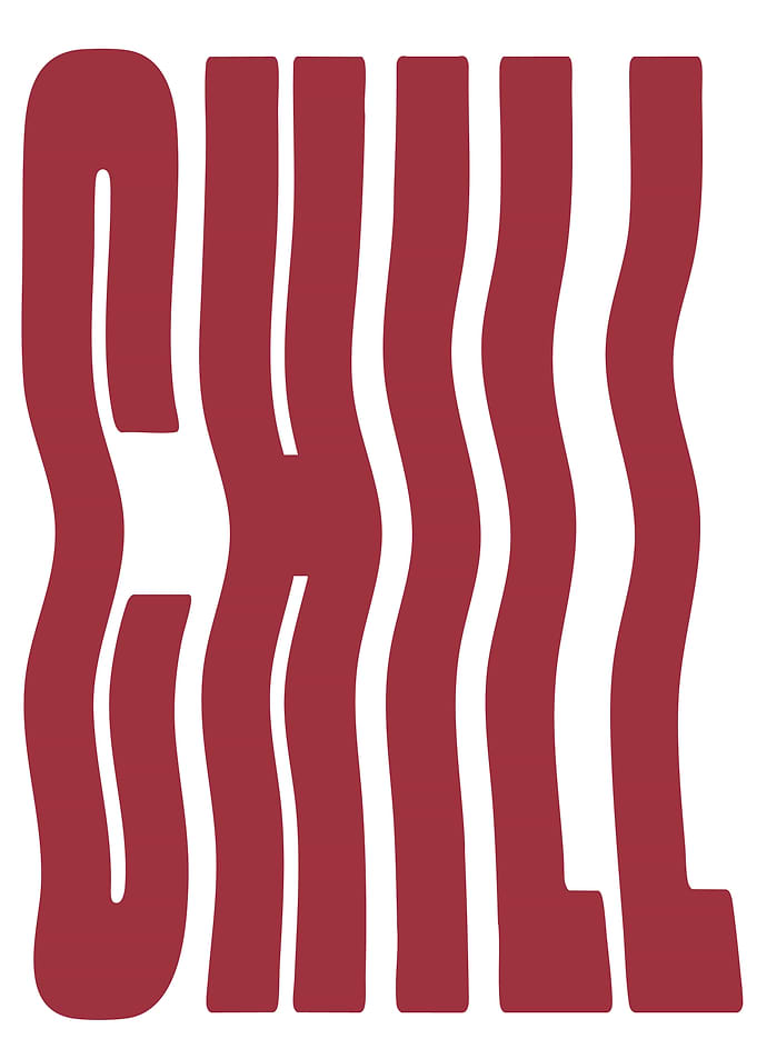 Chill Wavy Text Art