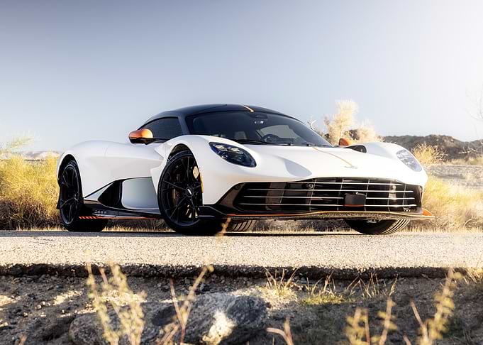 Aston Martin Valhalla White
