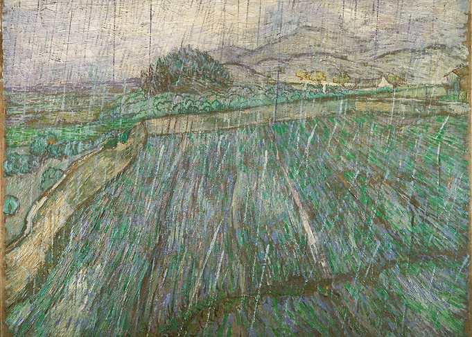 Rainy Landscape Painting