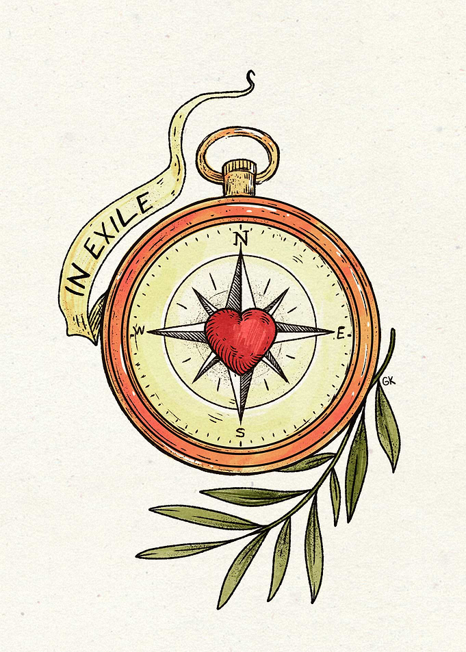In Exile Compass