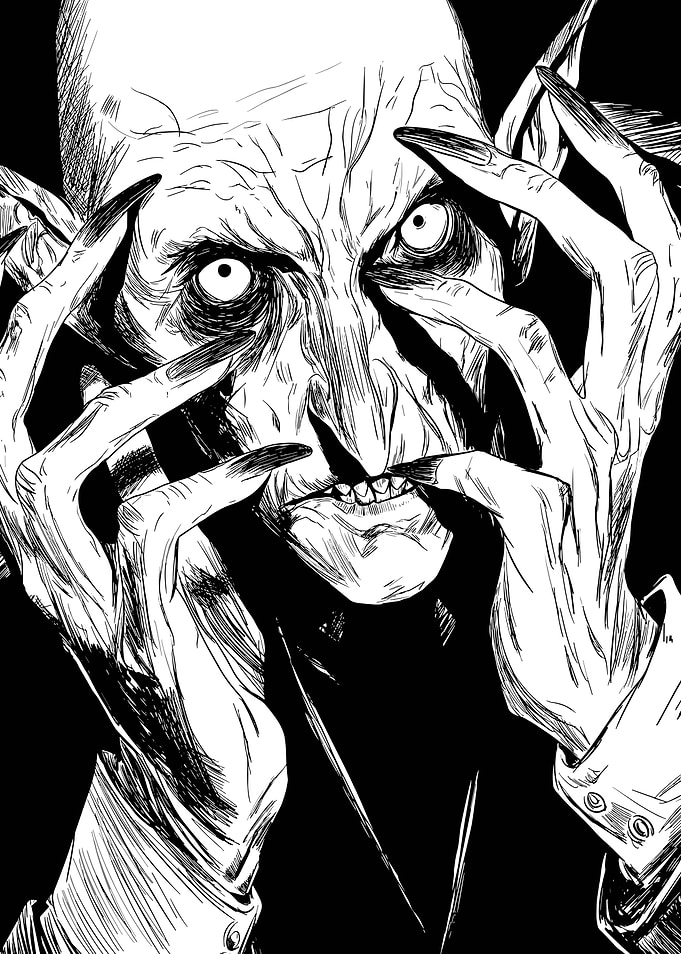 Nosferatu Creepy Vampire