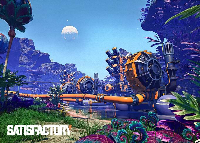 Satisfactory Game Landscape