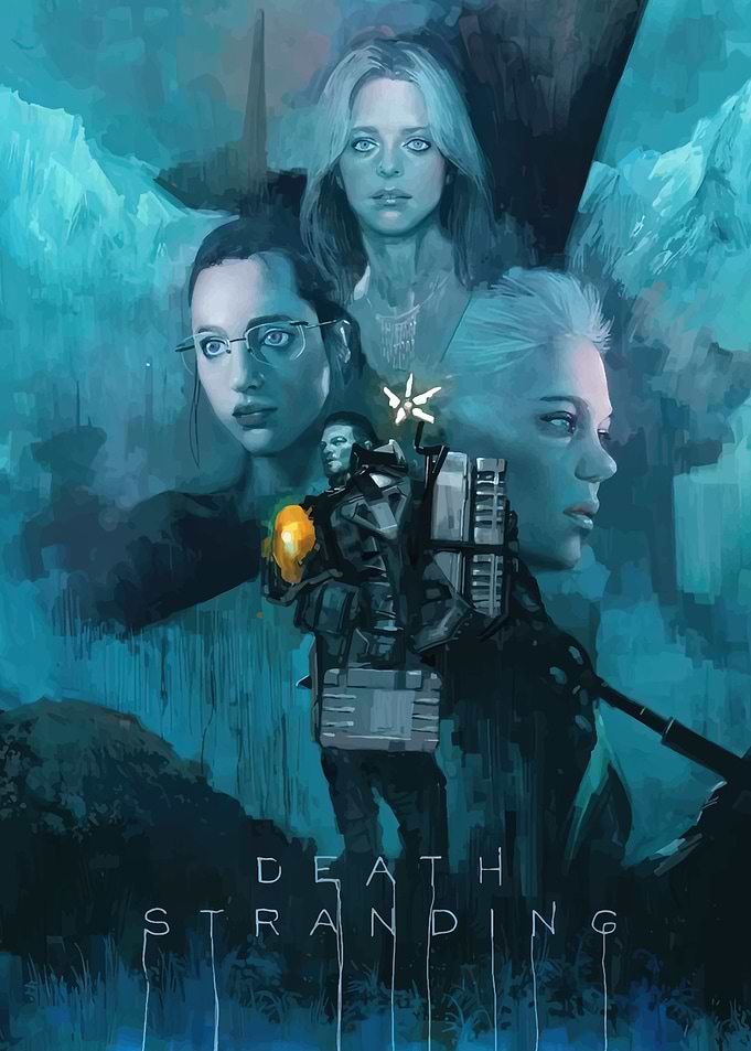 Death Stranding Game Poster Art