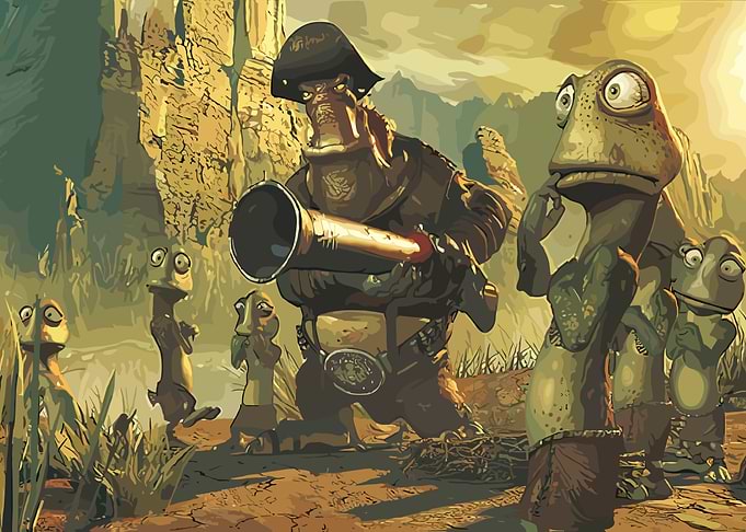 Oddworld: Stranger's Wrath Fanart