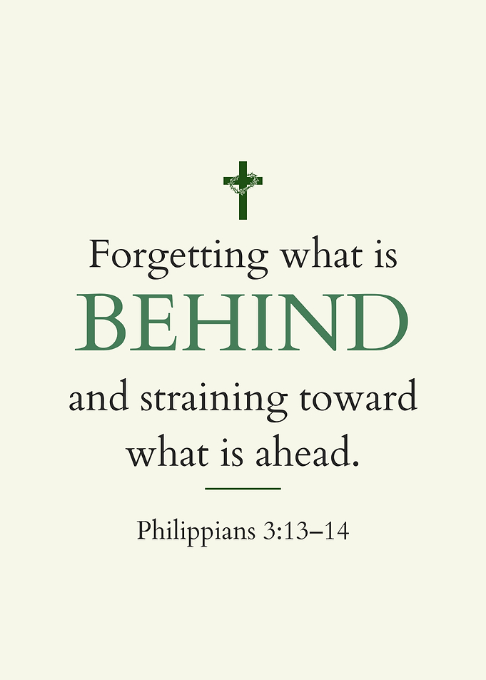 Philippians 3:13-14 Scripture Art